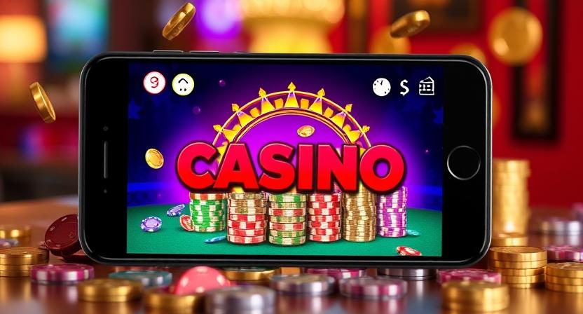 33BD mobile casino app interface