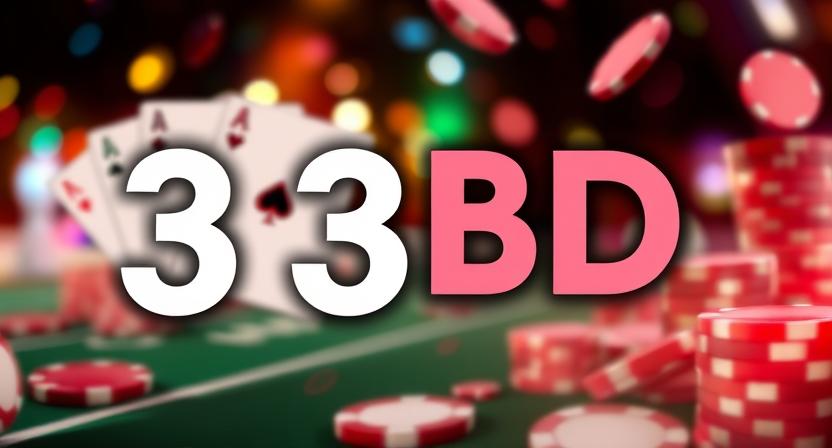 Variety of slot machines available on 33BD