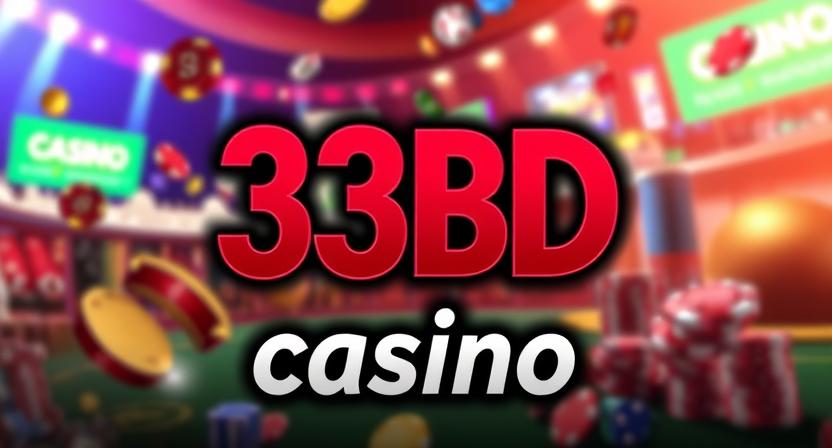Live dealer streaming tables on 33BD casino